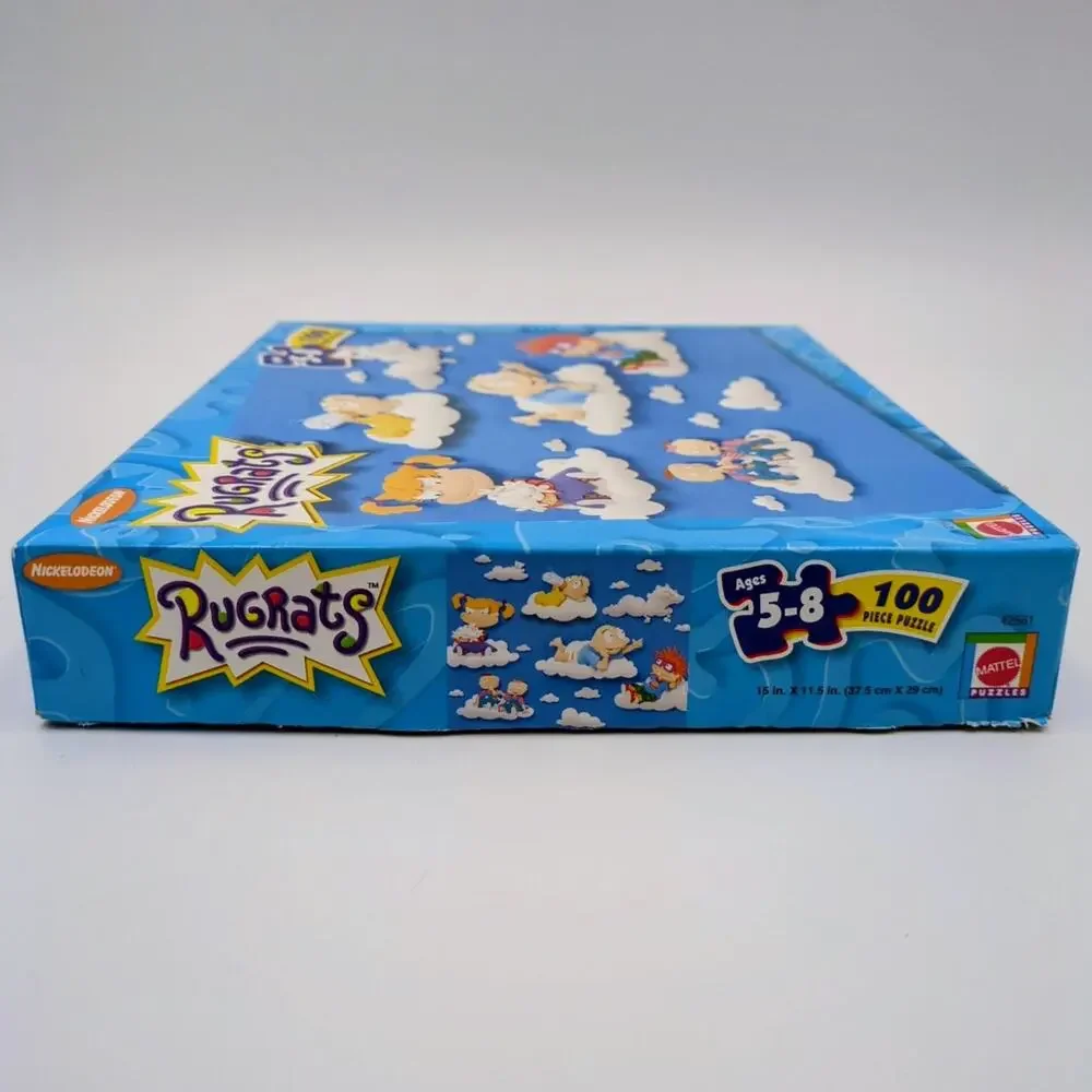 Vintage Mattel Nickelodeon Rugrats 100 Piece Jigsaw Puzzle 2000 Complete 15x11.5